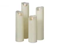 Sompex Bloklys LED - 4 stk Ivory - H15-22,5 cm