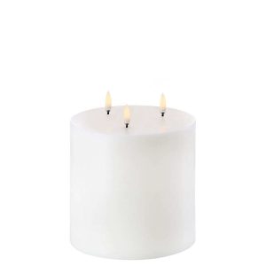 Bloklys LED Nordic White 15 x 15 cm - Uyuni