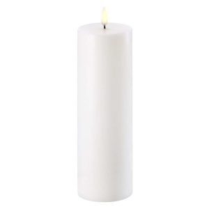 Bloklys LED Nordic White 6,8 x 22 cm - Uyuni