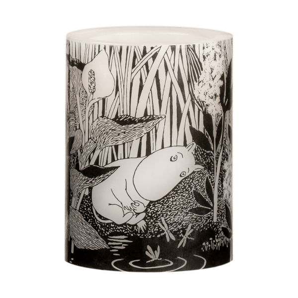 Muurla Moomin bloklys LED 10 cm The pond