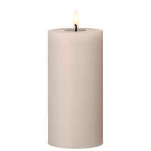 ester & erik LED bloklys - linen grey - 15 cm