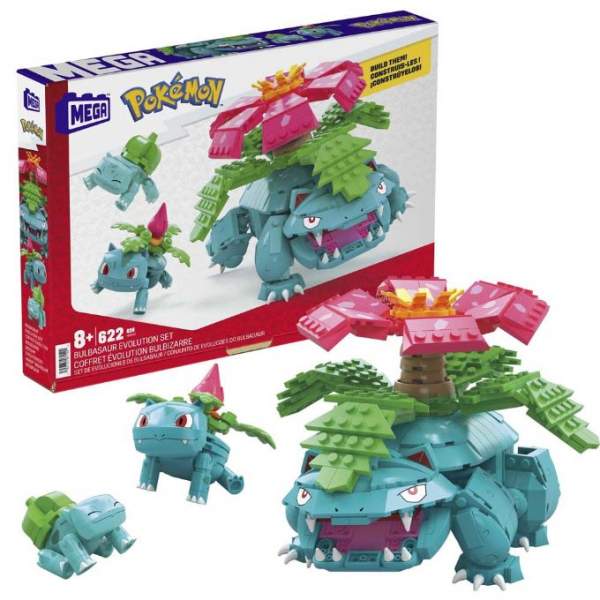 Mega Construx Pokemon Bulbasaur Evolutio