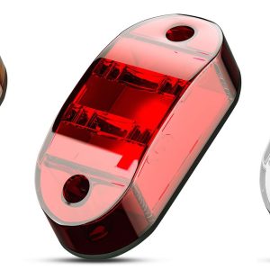 LED markeringslygte, 12 / 24v - Dinled - Markeringslys