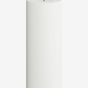 DeluxeHomeart - LED udend⌀rs bloklys 7,5x20 cm - Hvid - Dekorationsbelysning - - Homeroom