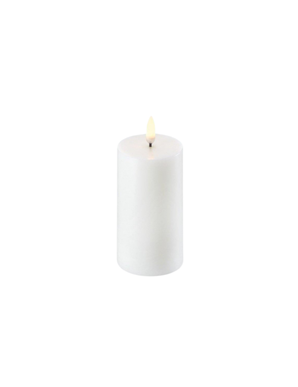 LED bloklys - H:10 x Ø:6 cm
