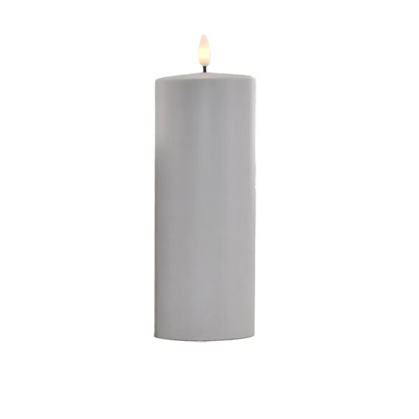La Vida - LED bloklys outdoor, L Lysegrå