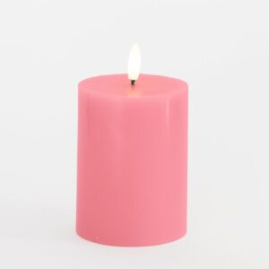 Sirius - Sille Bloklys Old Rose, Ø7,5xH10cm