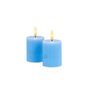 Sirius Smilla Mini Genopladelig H6,5 cm 2 stk. sæt - Blå