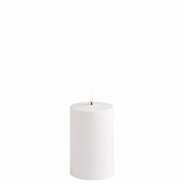 Uyuni Lighting LED Pillar bloklys - Udendørs - H12,7 cm - inkl. remoter og batterier
