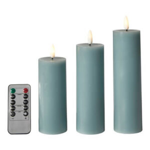 Da'core Led Bloklys flad top 3-pak Sea