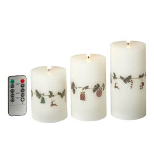 Da'core LED Bloklys Juleguirlande 3-pak