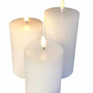 Da'core LED Bloklys M/riller 3-pak