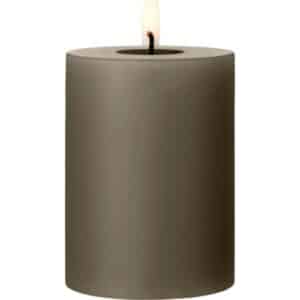 Ester & Erik LED bloklys, 10 cm, brun