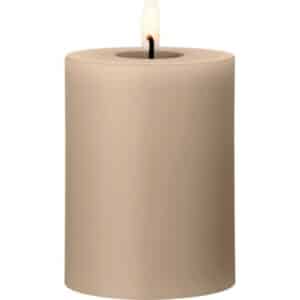 Ester & Erik LED bloklys, 10 cm, lysebrun