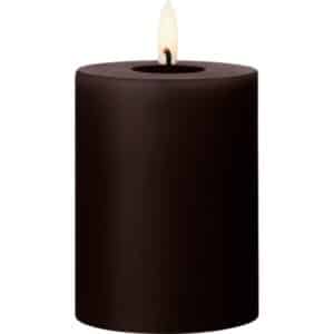 Ester & Erik LED bloklys, 10 cm, mørkebrun