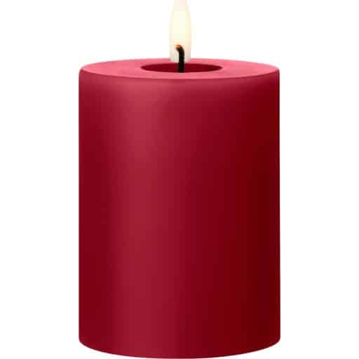 Ester & Erik LED bloklys, 10 cm, rød