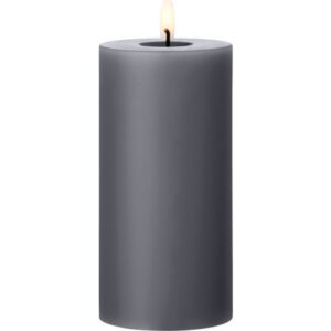 Ester & Erik LED bloklys, 15 cm, antracit