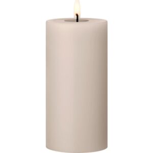 Ester & Erik LED bloklys, 15 cm, beige