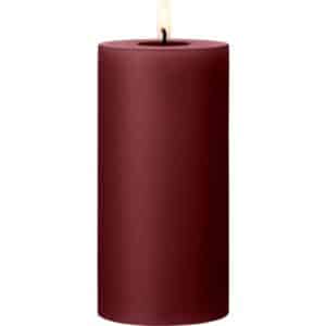 Ester & Erik LED bloklys, 15 cm, bordeaux