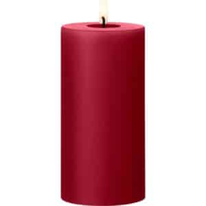 Ester & Erik LED bloklys, 15 cm, rød