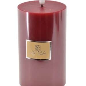 La Vida bloklys rød H10 Ø5 cm