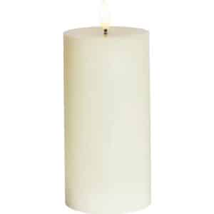 Sirius Sille LED bloklys, batteri, råhvid, H15 cm