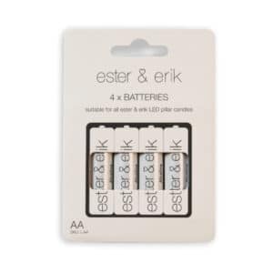 ester & erik AA Batterier - 4-pak