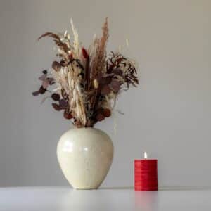 Luna LED bloklys ø 7.5 x 10 cm