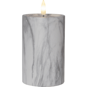 Star Trading Flamme Marble LED bloklys, batteri