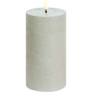 Uyuni LED bloklys, batteri, rustik grøn