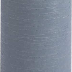 LED Pillar Candle, Hazy Blue, Rustic, 7,8 x 20,3 cm 4/24