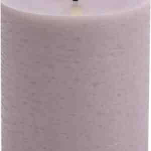 LED Pillar Candle, Light Lavender, Rustic, 7,8 x 10,1 cm 4/2