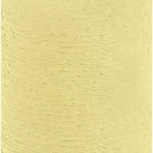 LED Pillar Candle, Wheat Yellow, Rustic, 7,8x15,2 cm