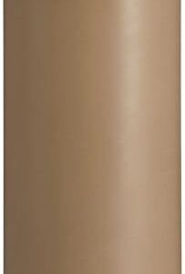 Moods & More LED Pillar Candles, Silk, Melted, Sand, 49x15