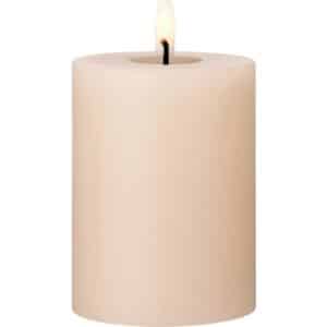 Ester & Erik LED bloklys, creme, 10 cm