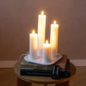 Sia startsæt bloklys Ø 5 cm 6 dele. Demo