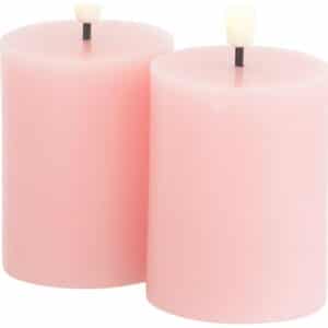 Sirius Sille LED bloklys, batteri, lyserød