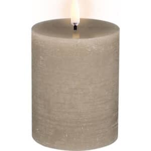 Uyuni LED bloklys, batteri, beige
