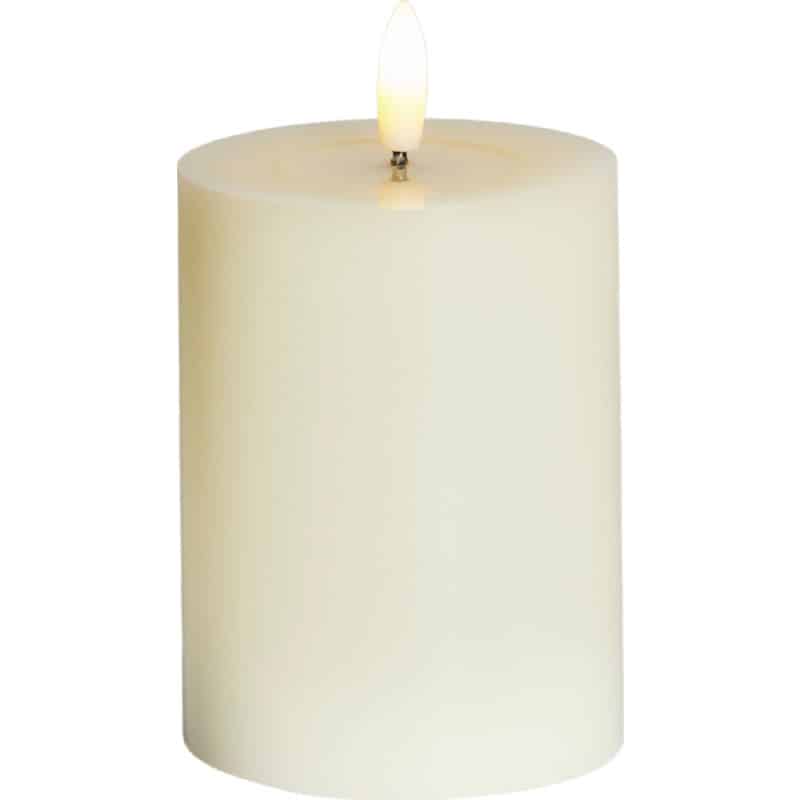 Sirius Sille LED bloklys, batteri, råhvid