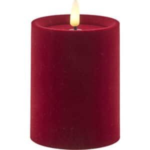 Sirius Sille velour LED bloklys, H10 cm